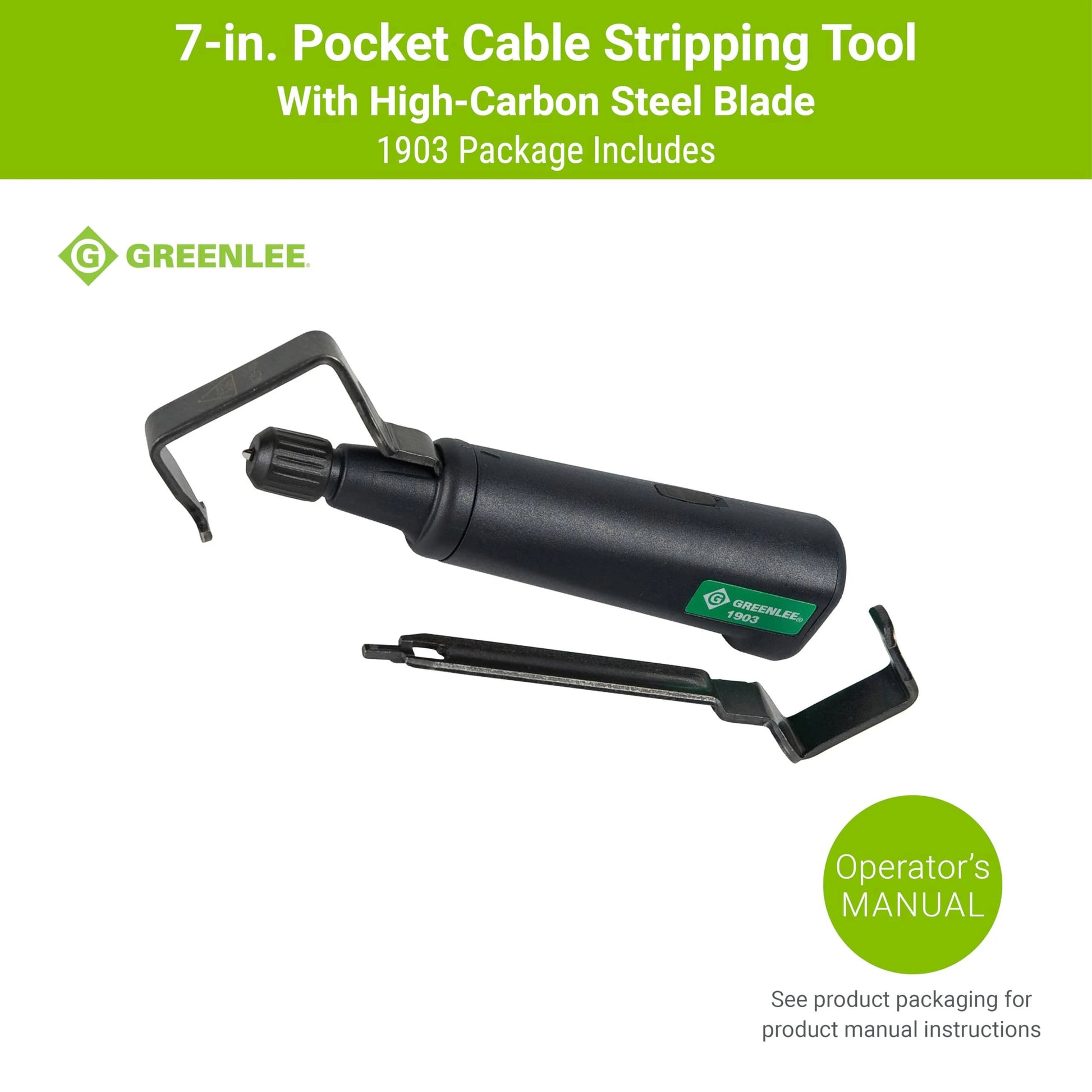 Greenlee 1903 Cable Stripper - McCally Tool and Supply | Industrial Distributor & Repair