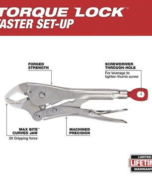 Milwaukee 48-22-3690 10 Piece Locking Pliers Set