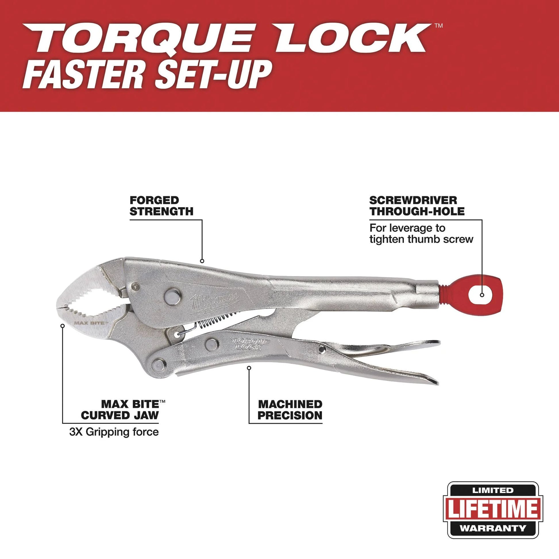 Milwaukee 48-22-3690 10 Piece Locking Pliers Set