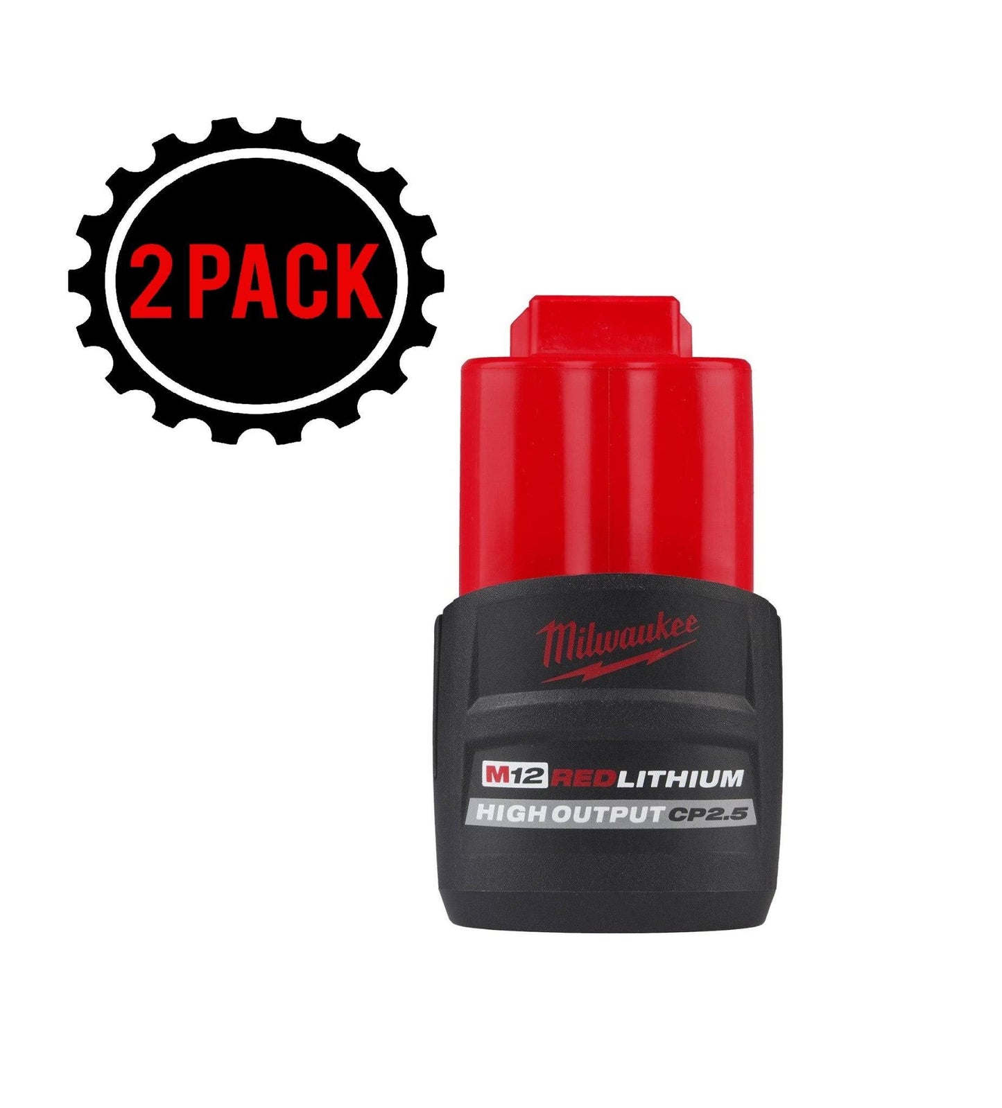 Milwaukee M12 REDLITHIUM High OUTPUT CP2.5 Battery Pack 48-11-2425