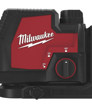 Milwaukee 3521-21 USB Rechargeable Green Cross Line Laser