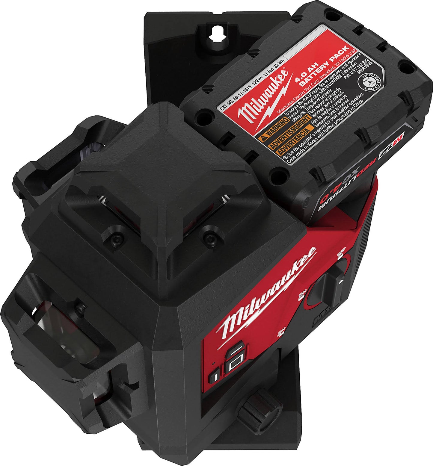 Milwaukee M12™ Green 360° 3-Plane Laser Kit 3632-21