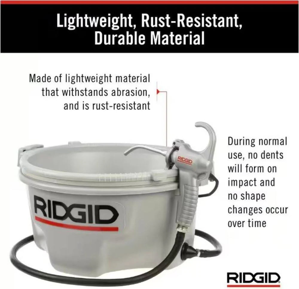 10883 RIDGID 10883 Oiler with 1 Gallon Nu-Clear Thread Cutting Oil