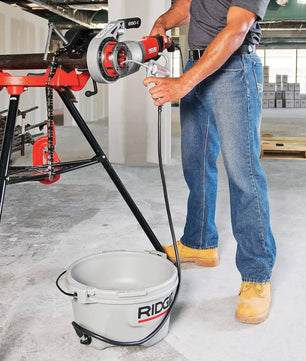 RIDGID 10883 Oiler with 1 Gallon Nu-Clear Thread Cutting Oil - McCally Tool and Supply | Industrial Distributor & Repair