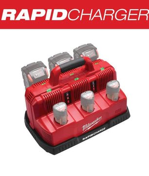 Milwaukee 48-59-1807 M18™ & M12™ Rapid Charge Station - McCally Tool and Supply | Industrial Distributor & Repair