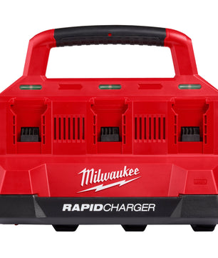 Milwaukee 48-59-1809 M18™ PACKOUT™ Six Bay Rapid Charger - McCally Tool and Supply | Industrial Distributor & Repair