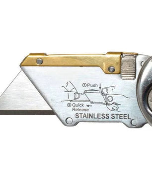 Greenlee 0652-22 Folding Utility Knife - McCally Tool and Supply | Industrial Distributor & Repair