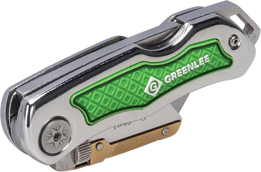 Greenlee 0652-22 Folding Utility Knife - McCally Tool and Supply | Industrial Distributor & Repair