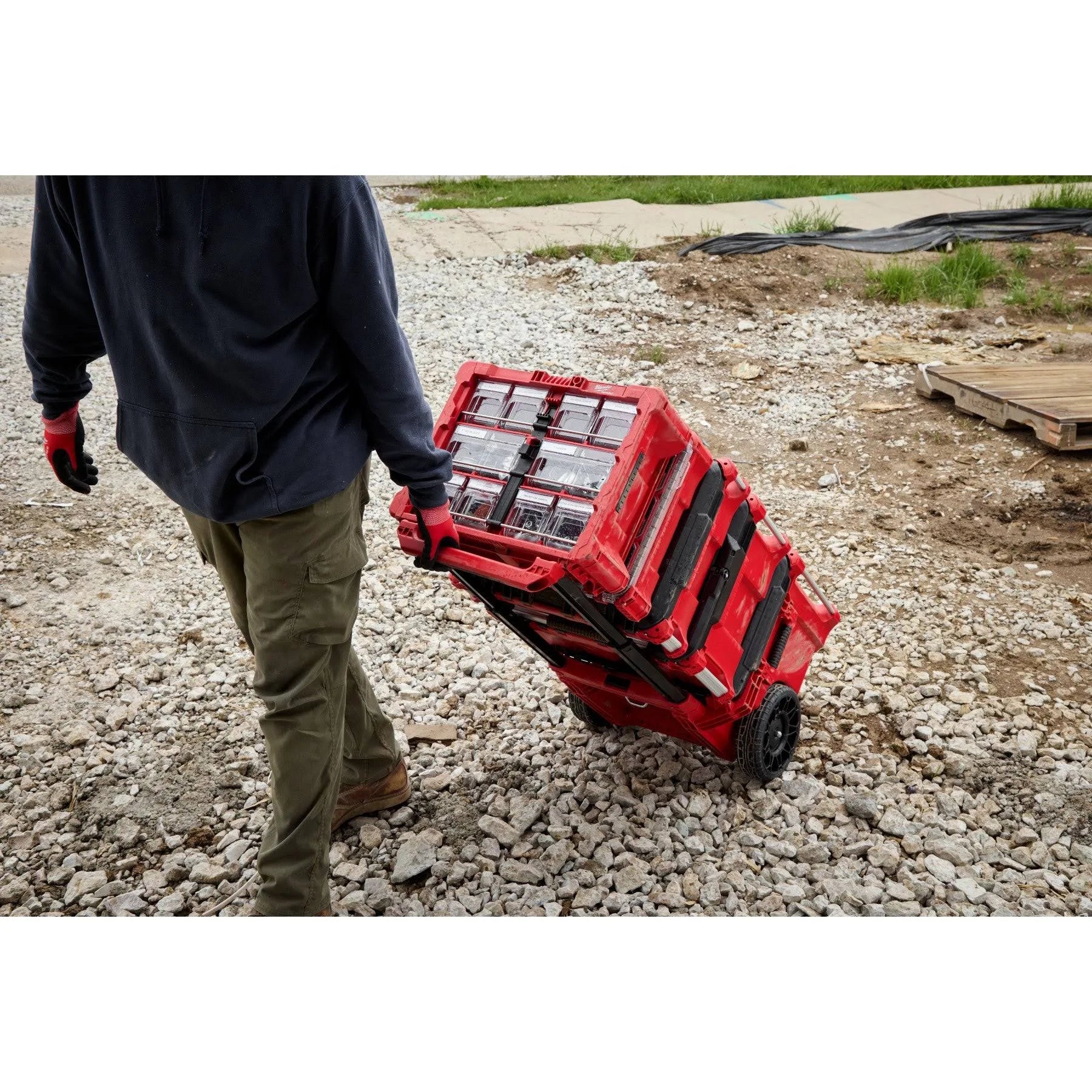 Milwaukee 48-22-8433 PACKOUT™ Tilt Bin Organizer - McCally Tool and Supply | Industrial Distributor & Repair