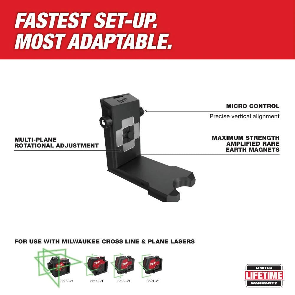 Milwaukee 48-35-1311 360 Laser Bracket - McCally Tool and Supply | Industrial Distributor & Repair