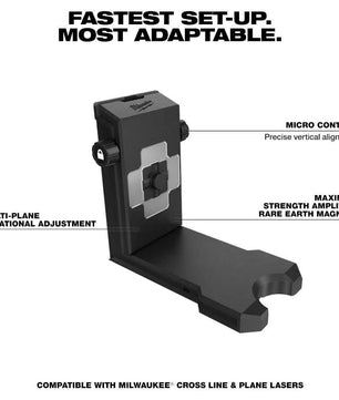 Milwaukee 48-35-1311 360 Laser Bracket - McCally Tool and Supply | Industrial Distributor & Repair