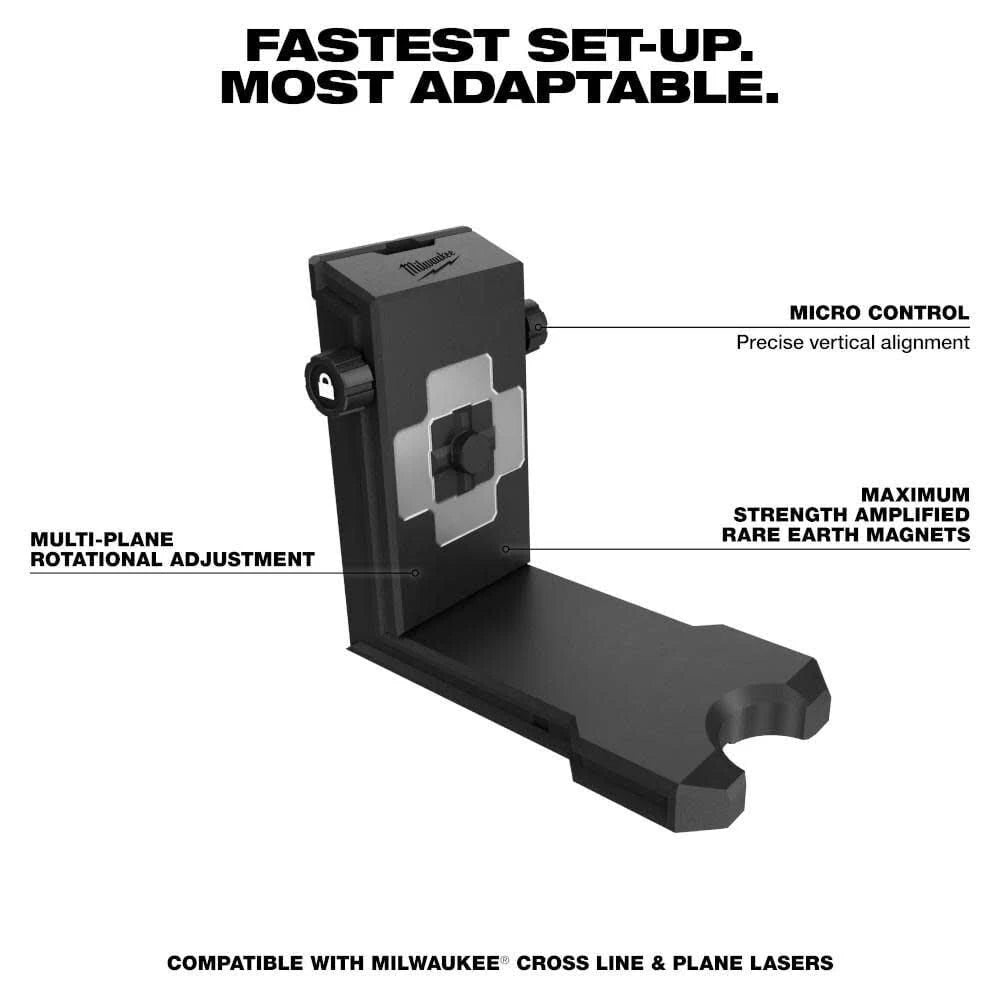 Milwaukee 48-35-1311 360 Laser Bracket - McCally Tool and Supply | Industrial Distributor & Repair