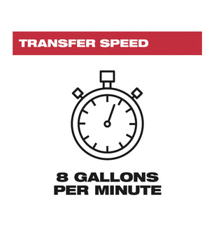 Milwaukee 2771-20 M18™ Transfer Pump (Tool Only) - McCally Tool and Supply | Industrial Distributor & Repair