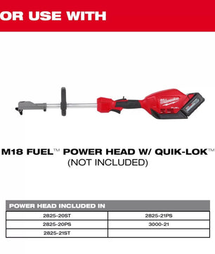 Milwaukee 49-16-2721 M18 FUEL™ QUIK-LOK™ 3' Attachment Extension - McCally Tool and Supply | Industrial Distributor & Repair