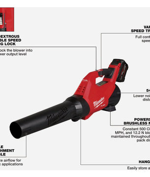 Milwaukee 3017-21HD M18 FUEL™ Blower Kit - McCally Tool and Supply | Industrial Distributor & Repair