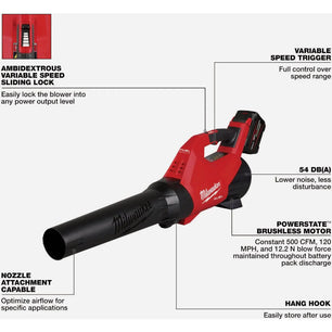 Milwaukee 3017-21HD M18 FUEL™ Blower Kit