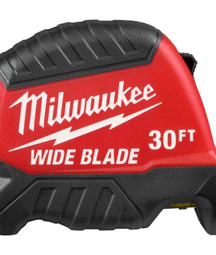 Milwaukee 48-22-1230 30ft Wide Blade Tape Measure - McCally Tool and Supply | Industrial Distributor & Repair