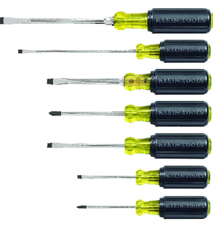 Klein Tools 85076 Screwdriver Set, Slotted and Phillips, 7-Piece - McCally Tool and Supply | Industrial Distributor & Repair