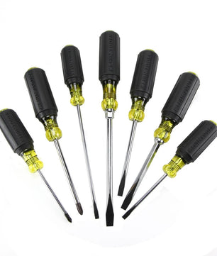 Klein Tools 85076 Screwdriver Set, Slotted and Phillips, 7-Piece - McCally Tool and Supply | Industrial Distributor & Repair