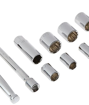 Klein Tools 66504 3/8-Inch Drive Socket Wrench Set, 12-Piece - McCally Tool and Supply | Industrial Distributor & Repair