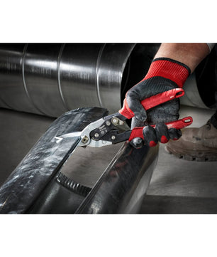 Milwaukee 48-22-4537 Long Cut Straight Aviation Snips - McCally Tool and Supply | Industrial Distributor & Repair