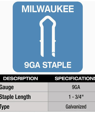 Milwaukee MPU134-960 1.75