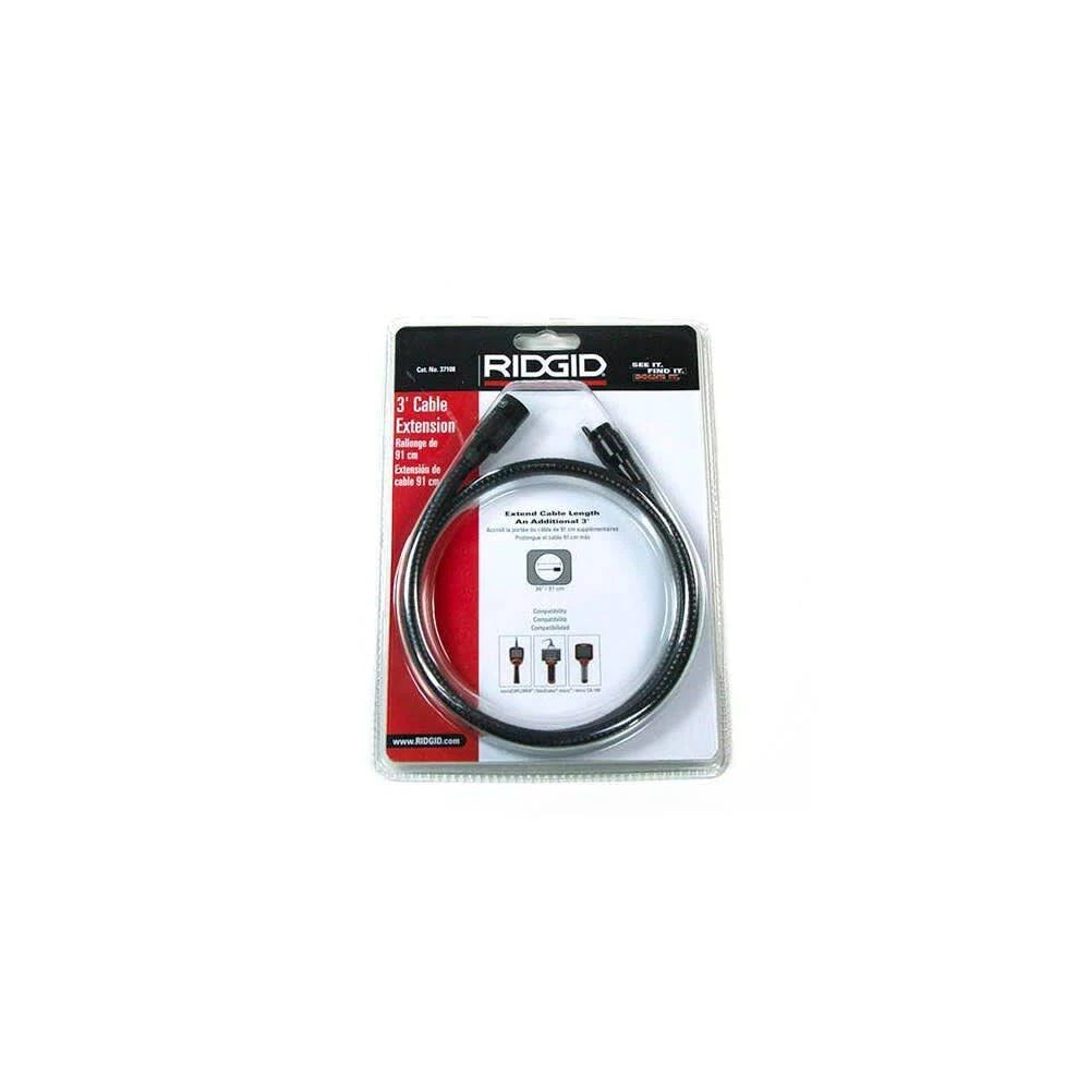 RIDGID 37108 3' Cable Universal Extension