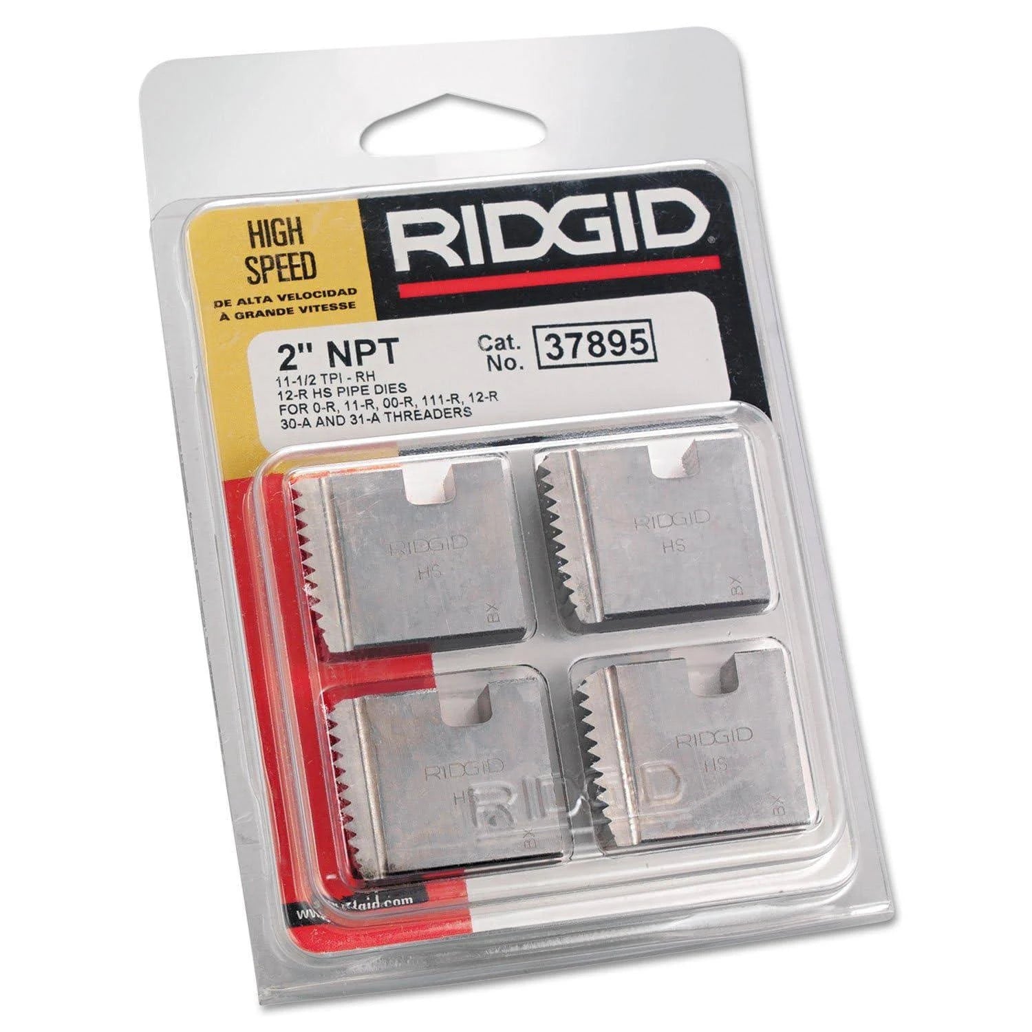 RIDGID 37895 12R NPT High Speed Dies