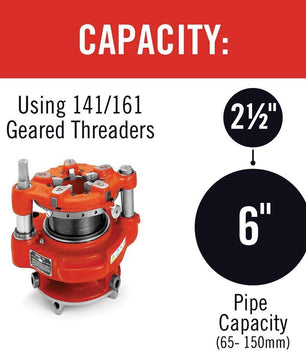 RIDGID 41935 Model 700 Power Drive Hand Threader - McCally Tool and Supply | Industrial Distributor & Repair