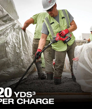 Milwaukee 2910-20 M18 FUEL™ 4' Concrete Pencil Vibrator - McCally Tool and Supply | Industrial Distributor & Repair