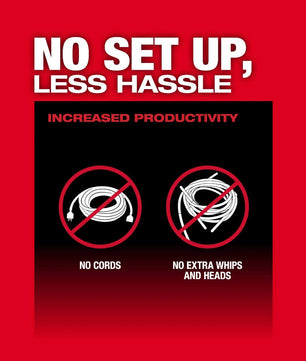 Milwaukee 2910-20 M18 FUEL™ 4' Concrete Pencil Vibrator - McCally Tool and Supply | Industrial Distributor & Repair