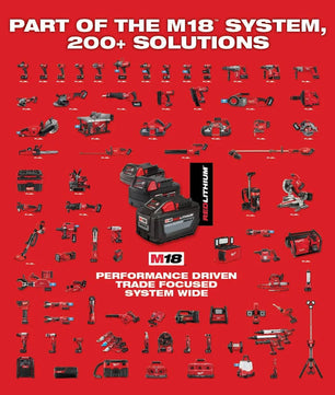 Milwaukee 2910-20 M18 FUEL™ 4' Concrete Pencil Vibrator - McCally Tool and Supply | Industrial Distributor & Repair
