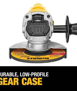 DeWALT DWE4012 4-1/2 in. (115 mm) Paddle Switch Small Angle Grinder - McCally Tool and Supply | Industrial Distributor & Repair