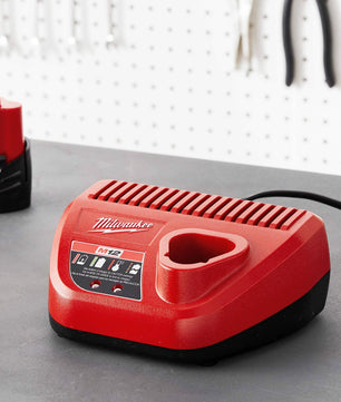 Milwaukee 48-59-2401 M12™ Lithium-ion Battery Charger 12 Volt - McCally Tool and Supply | Industrial Distributor & Repair
