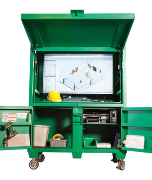 Greenlee 7060-CFO Compact Field Office with Casters - McCally Tool and Supply | Industrial Distributor & Repair