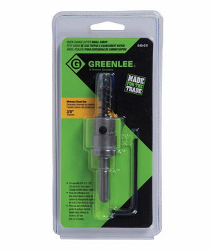 Greenlee 645-011 Quick Change Arbor 5/8