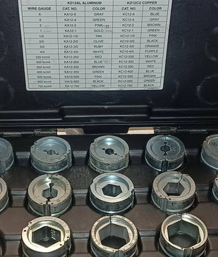 Greenlee KD12AL 12-Ton U-Type Die Kit - McCally Tool and Supply | Industrial Distributor & Repair