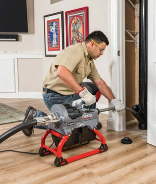 RIDGID 61693 K-5208, 115V 60Hz Sectional Drain Cleaner with Cables Kit