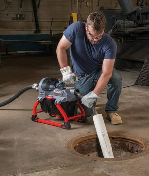 RIDGID 61693 K-5208, 115V 60Hz Sectional Drain Cleaner with Cables Kit