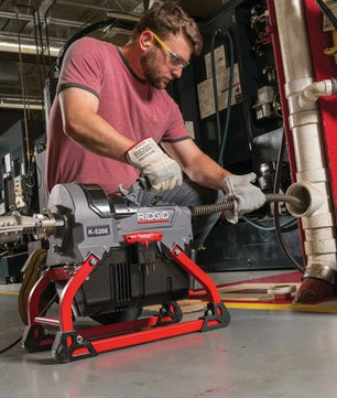 RIDGID 61693 K-5208, 115V 60Hz Sectional Drain Cleaner with Cables Kit