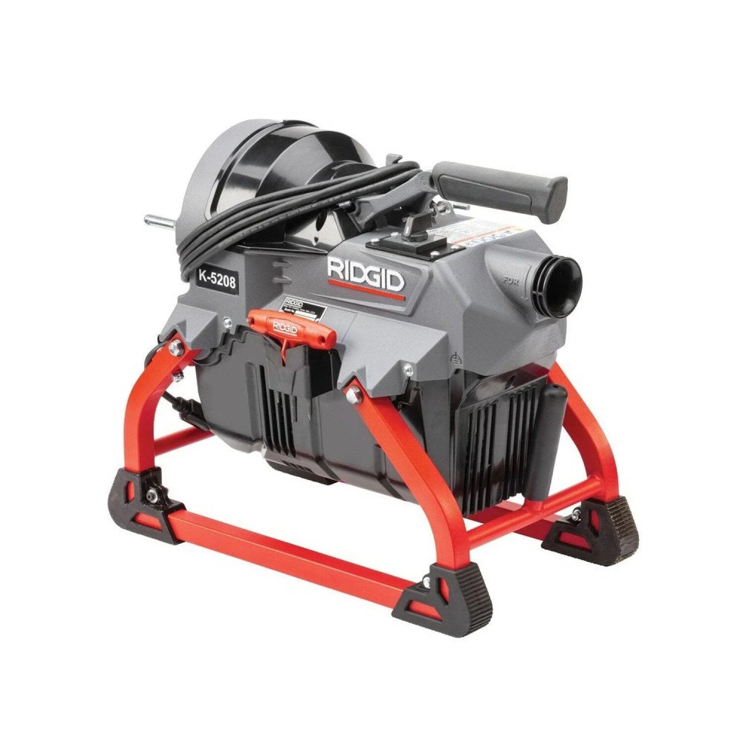 RIDGID 61693 K-5208, 115V 60Hz Sectional Drain Cleaner with Cables Kit
