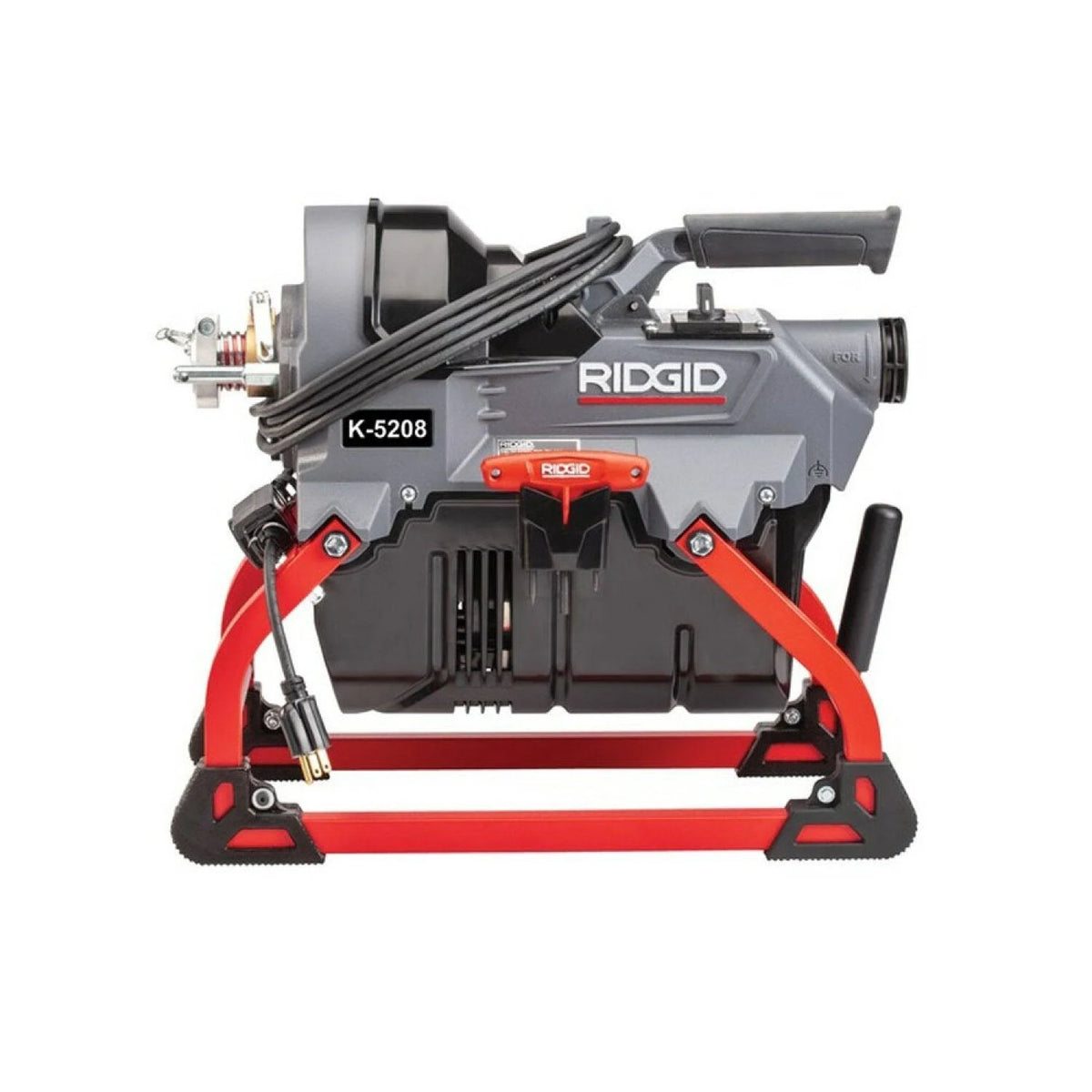 30278 Ridgid RIDGID 62378 K-5208, 115V 60Hz Sectional Drain Cleaner with Cables, Wi
