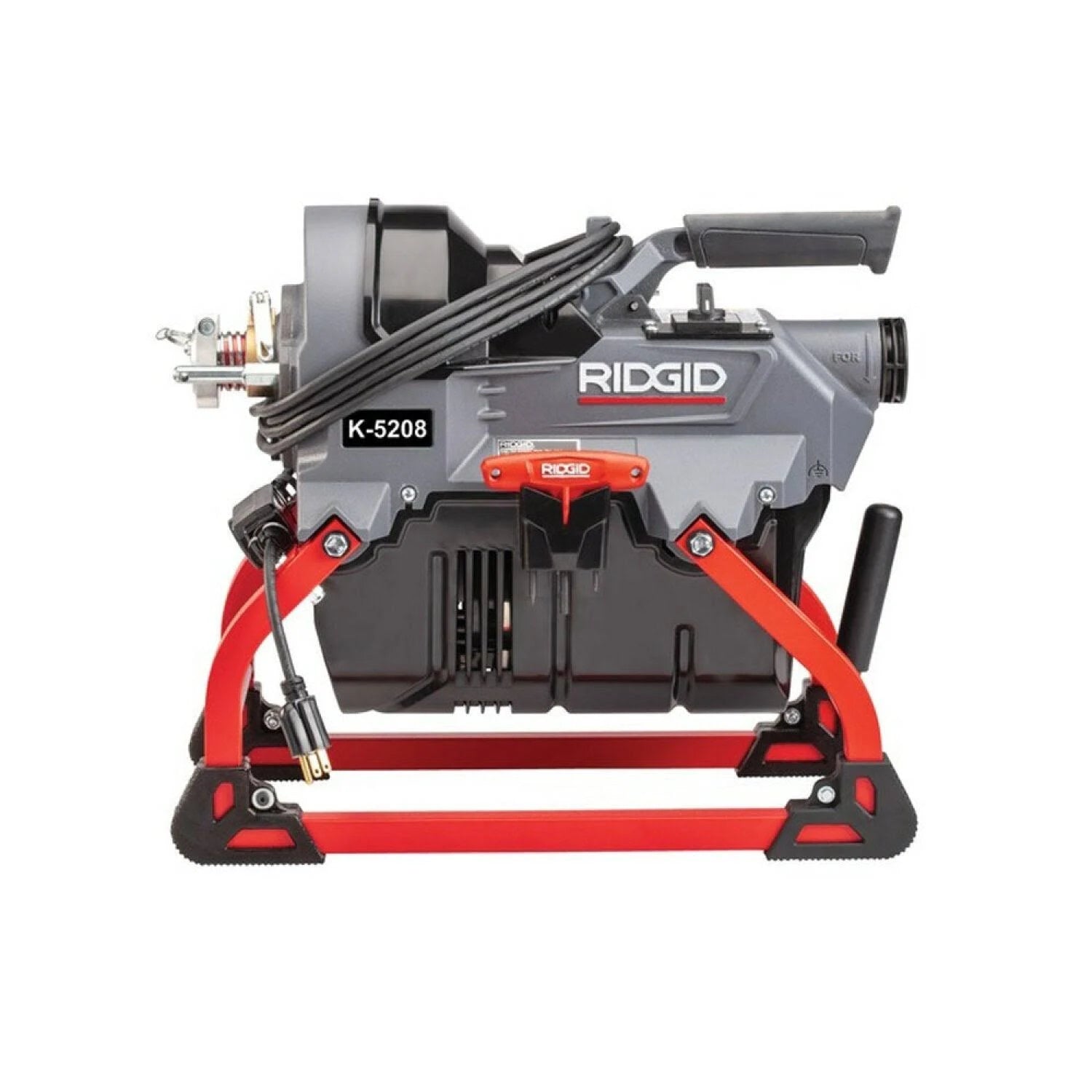 RIDGID 61693 K-5208, 115V 60Hz Sectional Drain Cleaner with Cables Kit