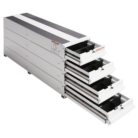 Weather Guard Model 328-3 ITEMIZER Van Drawer Unit, Stacked, 49in x 12.25in x 23.5in