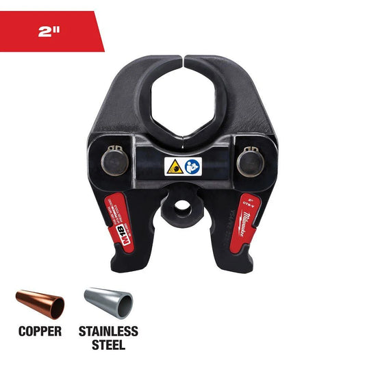 Milwaukee 49-16-2655 2" CTS-V Press Jaw for M18 FORCELOGIC Press Tools