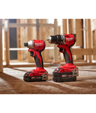 Milwaukee 3693-22CX M18™ Compact Brushless 2-Tool Combo Kit - McCally Tool and Supply | Industrial Distributor & Repair
