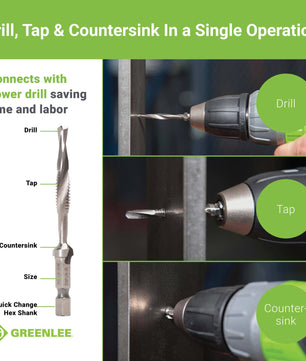 Greenlee DTAP1/4-20 Drill Tap Bit (Pkg of 1)