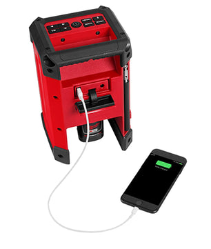 Milwaukee 2951-20 M12™ Radio + Charger - McCally Tool and Supply | Industrial Distributor & Repair