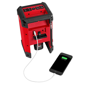 Milwaukee 2951-20 M12™ Radio + Charger - McCally Tool and Supply | Industrial Distributor & Repair