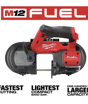 Milwaukee 2529-20 M12 FUEL™ Compact Band Saw (Bare Tool) - McCally Tool and Supply | Industrial Distributor & Repair
